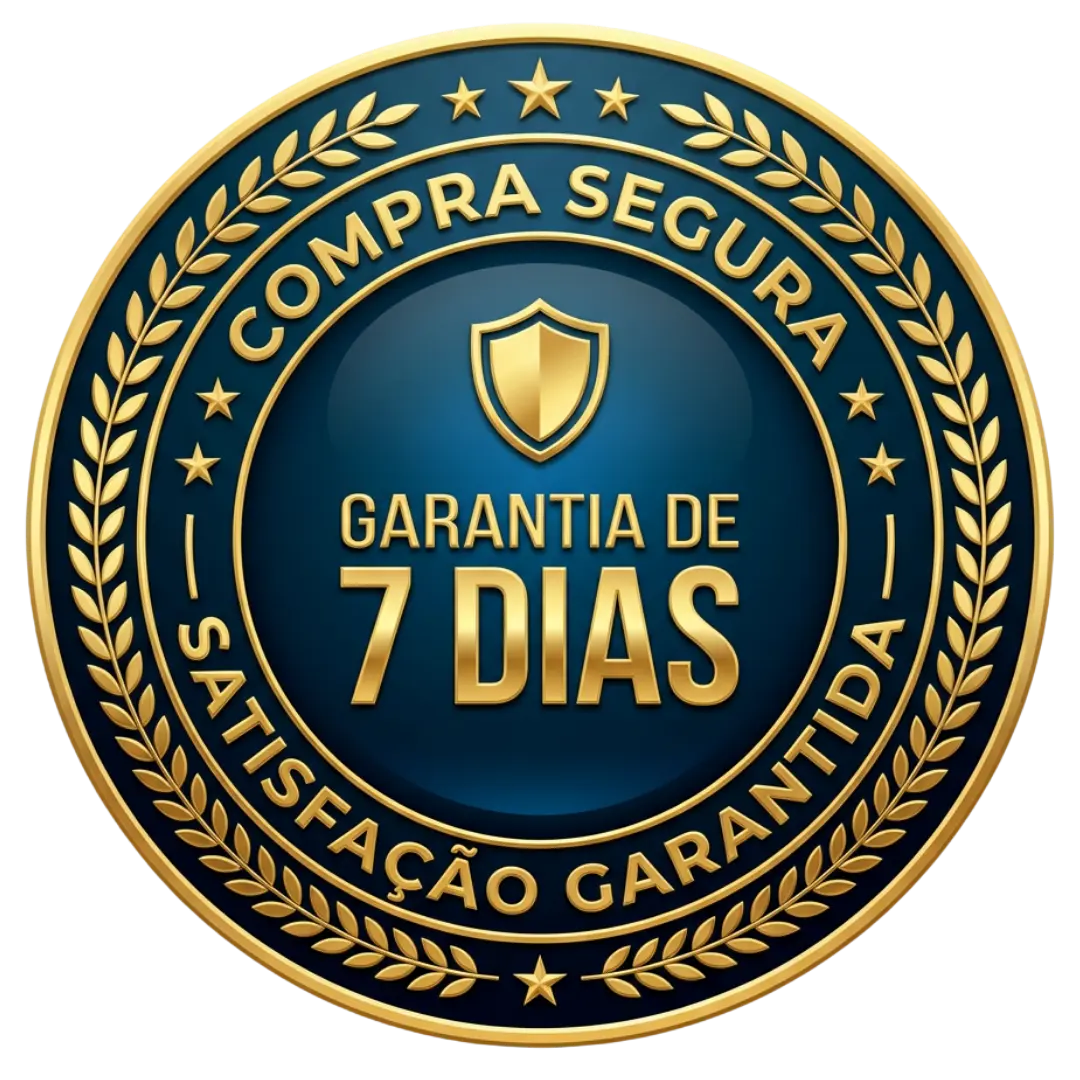 Golden 7-day guarantee seal